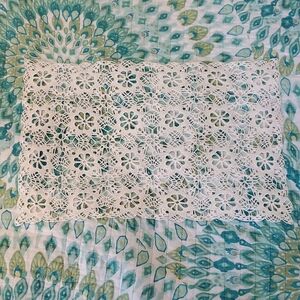 Vintage Crocheted Placemats Set Of 6